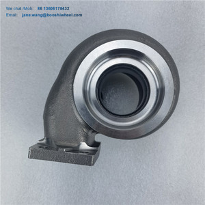 Nueva carcasa de turbina de acero inoxidable T25 de 2017 con aleta de rotación estándar AR 0,49 K418 Material Turbo Boost Control - Product Image 4