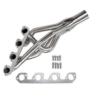 Kit de Juntas para Colector de Escape para Ford <span class=keywords><strong>Pinto</strong></span> 1974-1980 y Ranger 1982-1990 2.3L I4, Acero Inoxidable T-304, STOCK en EE. UU. - Product Image 1