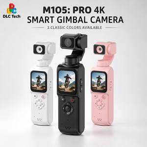 Caméra de Vlogging Professionnelle DLC M105 pour Créateurs TikTok et YouTube, Caméscope Numérique 4K <span class=keywords><strong>HD</strong></span> à Suivi Intelligent, Équipement Très Demandé - Product Image 2