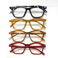 Nouvelles montures optiques carrées en acétate de haute qualité pour femmes, collection 2026, en promotion, déstockage