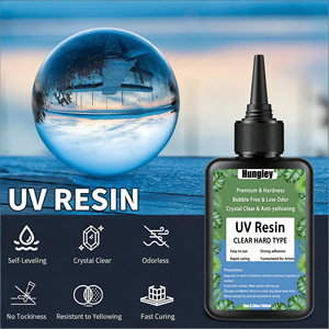 Kit di Resina UV con Lampada, Resina UV con Torcia per Saldatura di Gioielli, Colla UV <span class=keywords><strong>Adesiva</strong></span> per Riparazione di <span class=keywords><strong>Plastica</strong></span>, Vetro, Decorazioni Artigianali - Product Image 6
