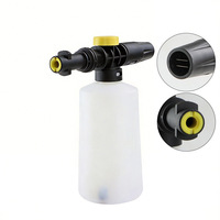 Outil de nettoyage automobile, pistolet à mousse à haute pression, kit de lavage de voiture en plastique