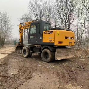 Excavadora de Ruedas Rokex 150W-7 con Cucharón de Excavación, Peso Operativo de 150 Toneladas, Componente Principal del Motor - Product Image 3