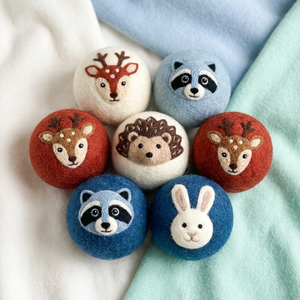 卸売乾燥機用ウールボール オーガニック100% ニュージーランド産フェルトウールボール 洗濯用 - Product Image 5