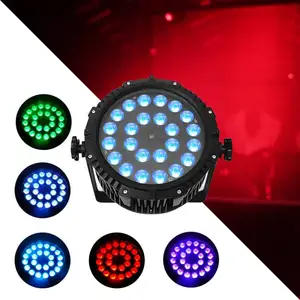 24x10W 고성능 240W 옥외 DMX 동위 빛은 RGBW 4IN1 쿼드 색깔 혼합 동위 Uplight 정착물 제조를 지도했습니다