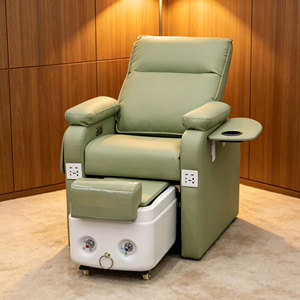 Sillones de Pedicura Eléctricos de Lujo con Masaje, Silla de Spa para Pies con USB Integrado, Muebles de Salón de Belleza, Estación de Pedicura Reclinable - Product Image 3