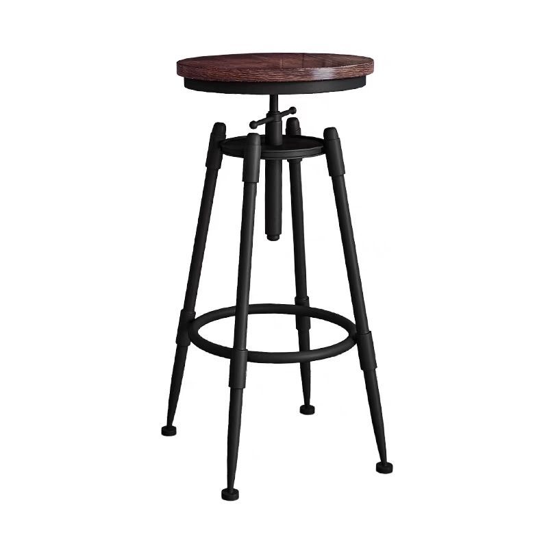 Black wooden board-no backrest cushion