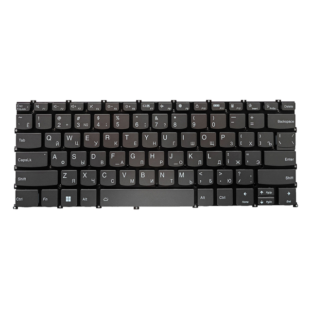 NEW for Lenovo Yoga Slim 7 Pro-14ITL5 7 Pro-14ACH5 RU Keyboard Gray Backlit