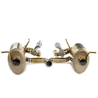 Système d'échappement complet pour Ferrari 458 V8 4.5 2013-2016 moteur en alliage de titane Catback silencieux collecteur d'échappement