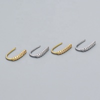 Boucles d'oreilles en diamant pour femmes moins chères en gros en usine