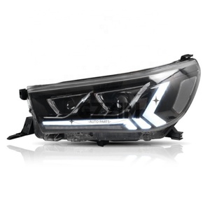 Piezas de Faros Delanteros LED de Plástico ABS, Temperatura de Color de 6000k, Faro Delantero para Hilux 2015-2019, Nuevo - Product Image 2