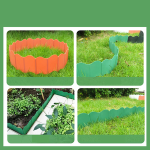 Vallas decorativas entrelazadas Oem Dd4423 para jardín, bordes de plástico sin necesidad de excavación para macizos de flores, bordes de paisajismo fáciles de instalar para exteriores. - Product Image 5