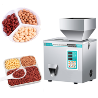Meilleur prix haute qualité particules haricots graines granulés noix ménage électrique semi-automatique distributeur machine de remplissage avec trémie