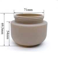 Bestseller 250g Kunststoff-Hautpflegecreme-Behälter 8OZ HDPE Aloe Vera Gel Dose mit Schraubverschluss für Körperbutter
