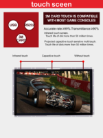 Neuer 21,5-Zoll Open Frame/VESA Gaming-Monitor 1920x1080 60Hz 16:9 Digital Signage Kapazitiver Touchscreen für Arcade-Spielautomaten