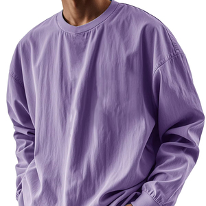 <span class=keywords><strong>Polo</strong></span> da uomo felpa da uomo a <span class=keywords><strong>maniche</strong></span> <span class=keywords><strong>lunghe</strong></span> bella coppia stile Casual Versatile ampia girocollo tendenza primaverile - Product Image 1