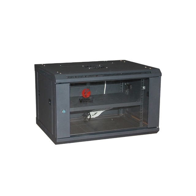 VCOM Factory 600mm Width 6U 9U 12U 42U Wall Mount Indoor Network Server Rack Cabinet 19 Inch
