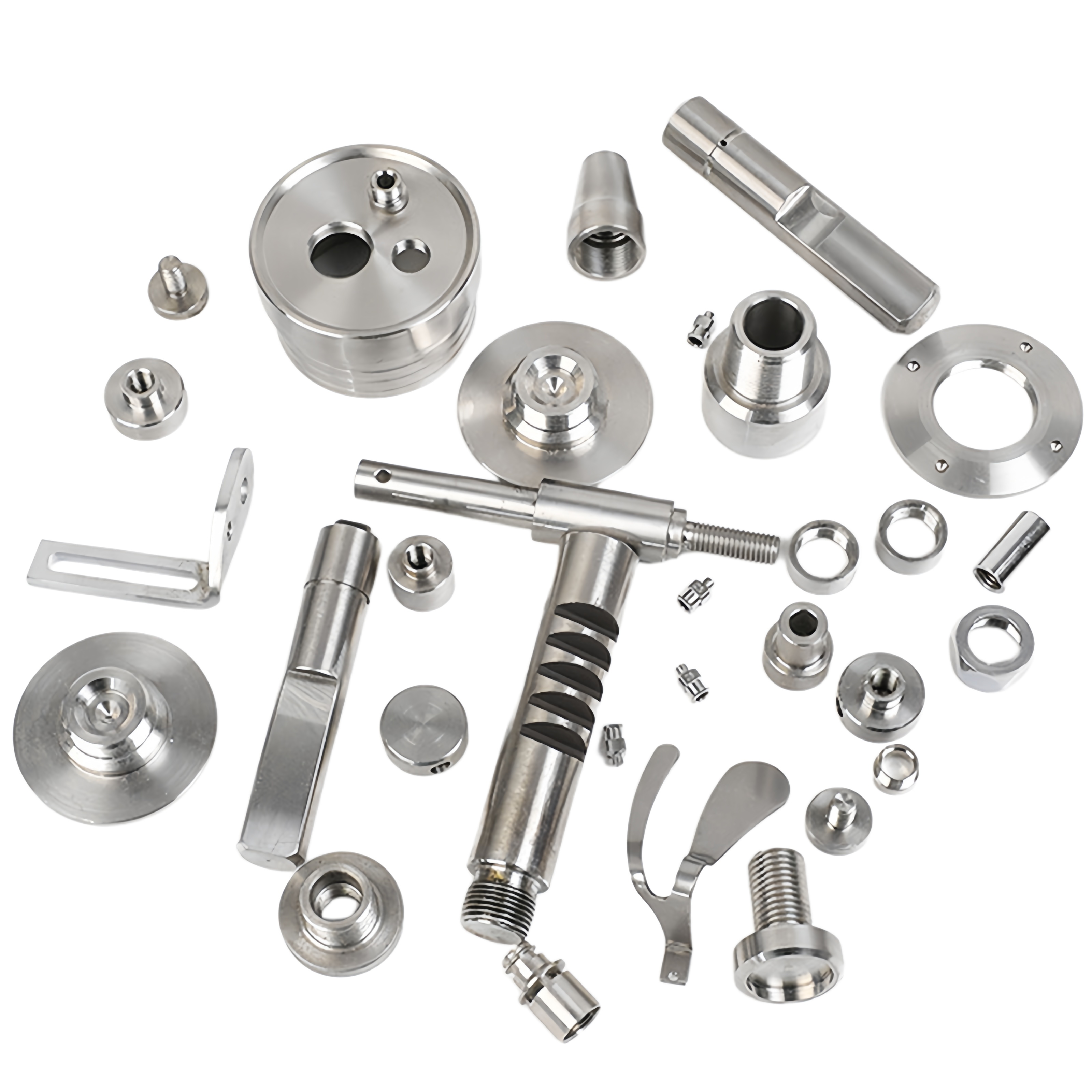 High Precision CNC Turning Service Custom Machined Stainless Steel Parts with Surface Treatment for Industrial Equipment