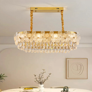 French Style Luxury Crystal <b>Ceiling</b> <b>Light</b> Led Full Spectrum Eye Protection For Bedroom Living Room - Product Image 3