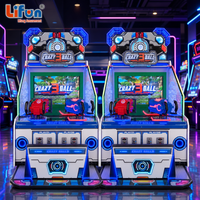 Jeu d'arcade de tir à 3 balles LiFun pour 2 joueurs, construction métallique, alimentation 110/220V, jeu de rédemption de tickets, centres de divertissement intérieurs