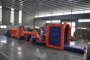 <span class=keywords><strong>Parcours</strong></span> d'obstacle <span class=keywords><strong>gonflable</strong></span> flottant de piscine à vendre - Product Image 5