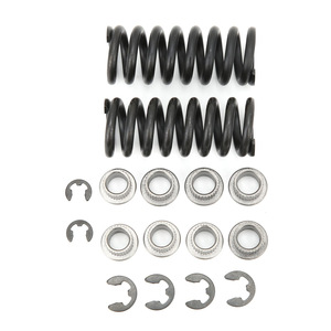 Kit de bisagras y bujes para puerta delantera, para camionetas y SUV Chevrolet GMC, 11022A, acero, fácil instalación, color plateado mate - Product Image 3