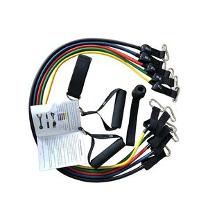 Nhà Máy Bán Buôn 11 Pcs Kháng Tập Thể Dục Ban Nhạc Thiết Lập Với Stackable Tập Thể Dục Ban Nhạc Đa Chức Năng Tập Thể Dục Chuyên Nghiệp Thiết Bị - Product Image 4