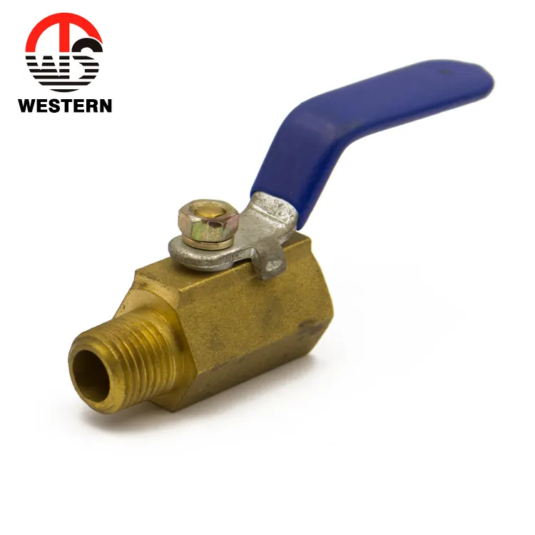 China valve manufacturer Fire hose Male x Female brass water mini ball shut off valve