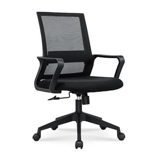 Silla de oficina de malla giratoria con respaldo ajustable y diseño ergonómico para uso en oficina - Product Image 3