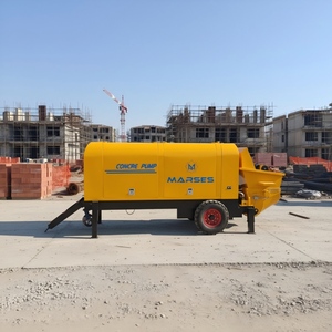 Máquina de Bomba de Concreto Personalizada com Motor Diesel, Equipamento de Construção e Serviços de Locação - Product Image 2