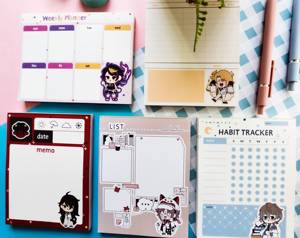 Promotional School Office Stationery Custom Logo Printed Colorful Paper Kawaii Cute Notepad <strong>Memo</strong> <strong>Pads</strong> Sticky Notes - Product Image 2