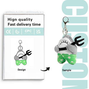 Peluche Personalizzato di Alta Qualità, Giocattoli in Peluche su Misura, Orsacchiotti Personalizzati, Animali in Peluche Personalizzati - Product Image 1