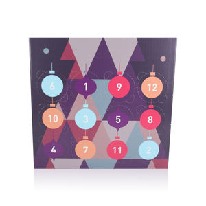 Calendrier de l'Avent personnalisé en carton imprimé pour Noël, pour boissons alcoolisées, jus, spiritueux, vin, bière - Product Image 2