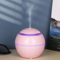 Nouveauté : Diffuseur d'humidité ultrasonique en forme de champignon avec 7 lumières LED, aromathérapie, pour voiture et extérieur, garantie 1 an