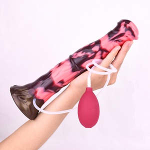 NNSX Ejaculating Horse Cock Spray Water Penis Adult Vaginal Anal Stimulation Masturbators Squirting Horse <b>Dildo</b> Lesbain Sex Toy - Product Image 4