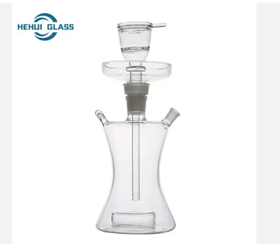 Juego completo de Shisha de cristal Narguile Chicha con Bolso de piel