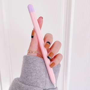 เคสซิลิโคนสองสีสำหรับ <span class=keywords><strong>Apple</strong></span> <span class=keywords><strong>Pencil</strong></span> 2nd Generation,ปลอกหุ้มป้องกันปากกาสไตลัสสำหรับแท็บเล็ต iPad Touch - Product Image 6
