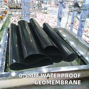 Membrane composite en PEHD pour étang, barrage, ferme piscicole, lac artificiel, décharge, fossé et toiture – Étanchéité garantie - Product Image 2