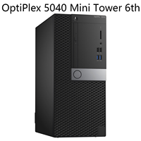 Mini-ordinateur de bureau OptiPlex 5040 Tower Barebone, 6e génération, propre, sans rayures, grade A, testé et fonctionnel