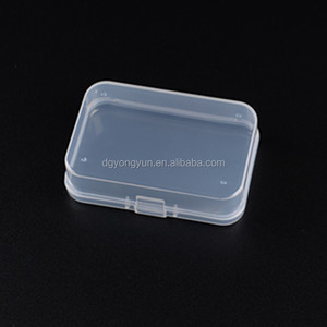 Biểu Tượng Tùy Chỉnh Trong Suốt 7.5Cm Dài <span class=keywords><strong>Mini</strong></span> Lưu Trữ Hộp Rõ Ràng Hình Chữ Nhật Đồ Trang Sức Linh Kiện Điện Tử Đinh Tán Lưu Trữ Hộp - Product Image 5