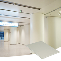 Panel de Aluminio con Revestimiento de Polvo Blanco Libre de Polvo para Pared y Techo de Cuarto Limpio con Sistema de Ventilación Integrado