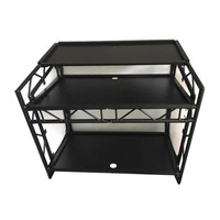 Stand mural led pliable en aluminium, noir, 1 pièce, pour DJ Mobile, à vendre
