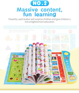 Jouets d'apprentissage éducatif pour enfants, planche à découper, apprentissage de la phonétique anglaise, <span class=keywords><strong>livre</strong></span> sonore, 2021 - Product Image 3