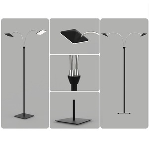 Lámpara de Pie LED Lumetal Vietnam de Metal para Interiores, con Regulador de Intensidad, 1400 mm, 3000 K (Blanco Cálido), Alto Brillo - Product Image 1