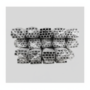 Profilé d'extrusion de tube en aluminium, section creuse rectangulaire, alliage industriel, tubes en aluminium poli de qualité allemande - Product Image 2