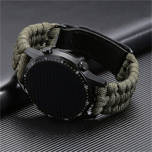 <span class=keywords><strong>Bracelet</strong></span> Tressé 22mm pour Samsung Galaxy <span class=keywords><strong>Watch</strong></span> 4 44mm 40mm/<span class=keywords><strong>Bracelet</strong></span> Amazfit pour <span class=keywords><strong>Huawei</strong></span> <span class=keywords><strong>Watch</strong></span> <span class=keywords><strong>GT</strong></span> <span class=keywords><strong>2e</strong></span> 46mm Sport Nylon Corde <span class=keywords><strong>Bracelet</strong></span> - Product Image 6