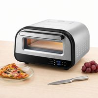 Four à pizza et à pain professionnel OEM ODM 1700W en acier inoxydable pour équipement de cuisine d'hôtel