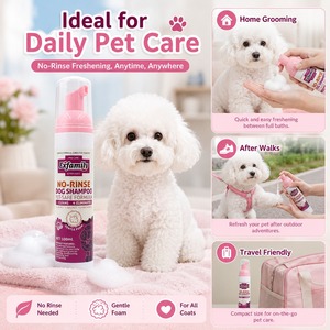 Mousse de bain shampoing pour <span class=keywords><strong>chat</strong></span> et chien 100ml, couleur personnalisée, usage salle de bain, déodorant moderne - Product Image 3