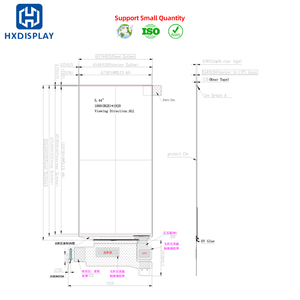 Módulo de Pantalla AMOLED FHD Huaxin de 5.44 Pulgadas, 1080x1920 RM67199 MIPI DSI de 4 Carriles, Pantalla Táctil para Dispositivos Inteligentes de Alta Gama - Product Image 6
