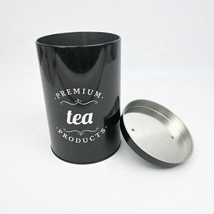 Ready Stock Round <b>Tin</b> Can With Handle Tea Coffee Sugar <b>Storage</b> Canister Set Food Grade Metal <b>Tin</b> Jar For Kitchen Pantry Organize - Product Image 3